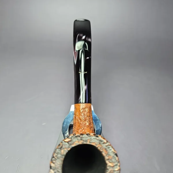 Caminetto Business 156 KS Rusticated Dublin Estate Briar Pipe, Italian Estates - Image 8