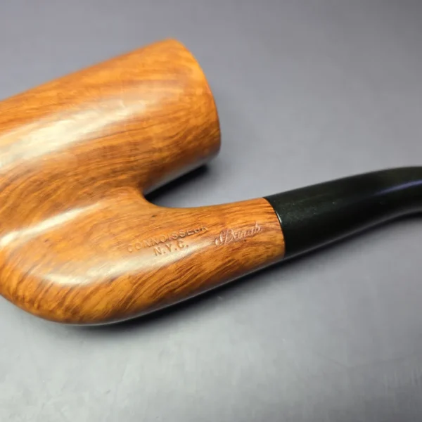 Ed Burak Connoisseur Magnum Smooth Oom Paul Estate Briar Pipe, American Estates - Image 8