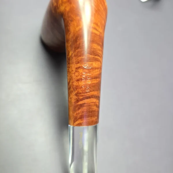 Savinelli De Luxe Milano 130 KS Smooth Stack Estate Briar Pipe, Unsmoked - Image 8
