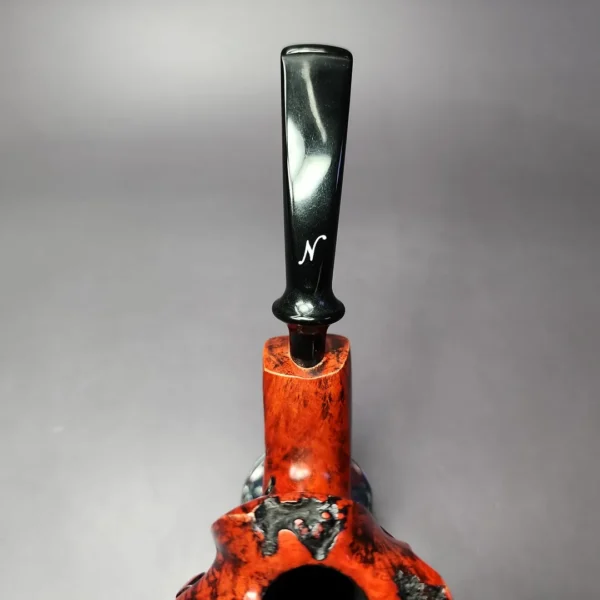 Nording Partially Rusticated Freehand Estate Briar Pipe, Unsmoked - Image 8