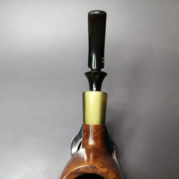 Savinelli Nonpareil 9111 Smooth Billiard Estate Briar Pipe, Italian Estates - Image 8