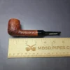 Merchant Service Originals by G. Polla Sandblasted Billiard Handmade Briar Pipe, New - Image 8
