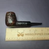 Astleys Sandblasted Large Billiard Estate Briar Pipe, English Estates, 9mm - Image 8