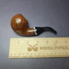 PapaBearPipes by Tim Beaumont Smooth Bent Ball Handmade Briar Pipe, New - Image 8