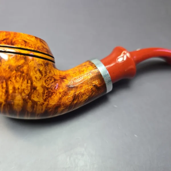 Rattray's Beltane's Fire 130 Smooth Bullmoose w/ 3 Stems Estate Briar Pipe, Unsmoked, 9mm - Image 8