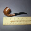 WDC Milano Smooth Bent Billiard Estate Briar Pipe, American Estates - Image 8