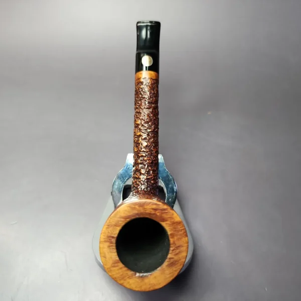 Mastro de Paja 0B Rusticated Lovat Estate Briar Pipe, Italian Estates - Image 8