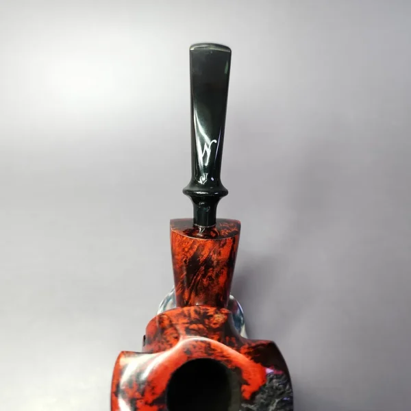 Nording Partially Rusticated Freehand Estate Briar Pipe, Unsmoked - Image 8