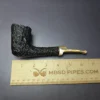 Savinelli Estella Rusticated Freehand Dublin Estate Briar Pipe, Unsmoked - Image 9