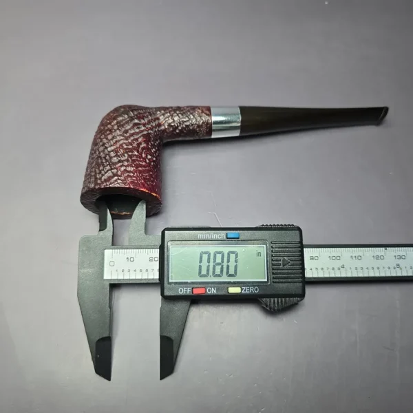 Kaywoodie Silhouette 13 Sandblasted Dublin Estate Briar Pipe, American Estates - Image 9