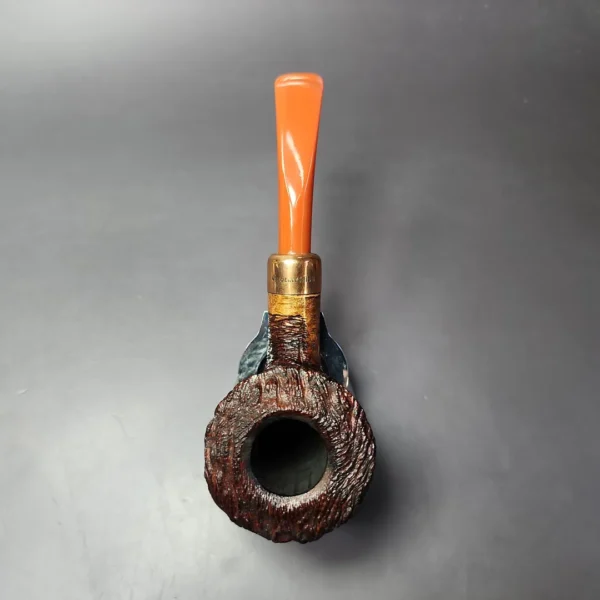 4th Generation (by Ascorti) 1897 Rusticated Dublin Estate Briar Pipe, Unsmoked - Image 9