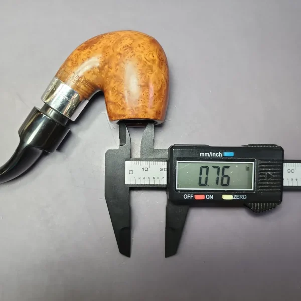 Peterson Deluxe System Smooth 11s Bent Billiard Estate Briar Pipe, Irish Estates - Image 9