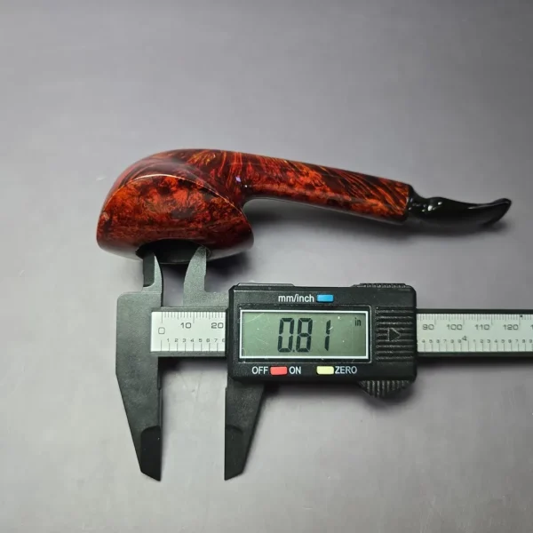 Tsutomu Originals Smooth Asymmetric Dublin Estate Briar Pipe, Japanese Estates - Image 9