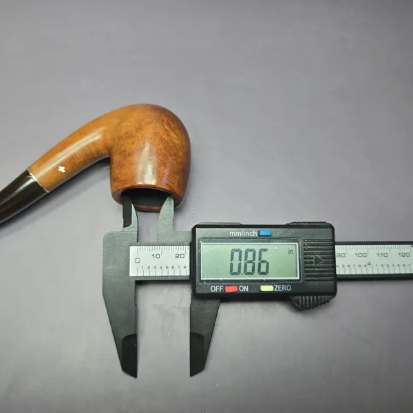 Kaywoodie 1932-1936 Super Grain 5014 Smooth Bent Billiard Estate Briar Pipe, American Estates - Image 9