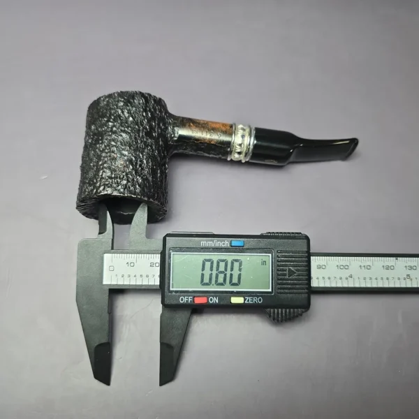 Savinelli Trevi 311 KS Rusticated Poker Estate Briar Pipe, 6mm, Italian Estates - Image 9