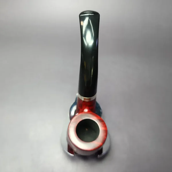 Merchant Service Smooth “Full Bent” Bent Billiard Artisan Briar Pipe, New - Image 9