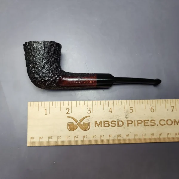James Upshall Bark Group 6 Rusticated Dublin Estate Briar Pipe, Unsmoked - Image 9