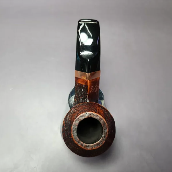 Morgan BlackJack 30 Sandblasted Bulldog Briar Pipe, New - Image 9