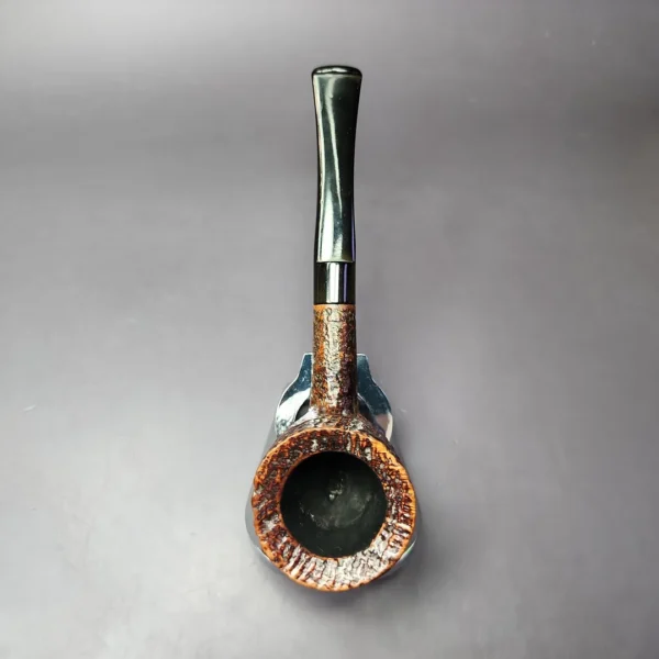Commodore (by Charatan?) Sandblasted Pot Estate Briar Pipe, English Estates - Image 9