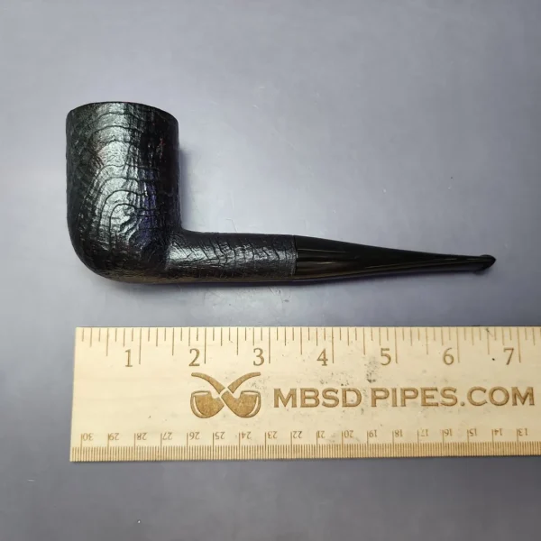 Hilson Sandblast 108 XL Billiard Estate Briar Pipe, Belgian Estates - Image 9