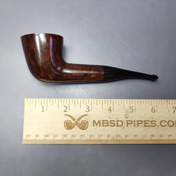 James Upshall Tilshead Group 6 Smooth Zulu Estate Briar Pipe, Unsmoked - Image 9