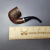 Merchant Service Sandblasted “Full Bent” Bent Billiard Artisan Briar Pipe, New - Image 9