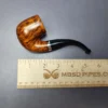 Merchant Service Smooth “Full Bent” Bent Billiard Artisan Briar Pipe, New - Image 9