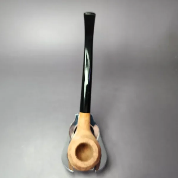 Morgan Bones Sandblasted Demiwarden Apple Briar Pipe, New - Image 9