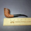 Caminetto Business 156 KS Rusticated Dublin Estate Briar Pipe, Italian Estates - Image 9