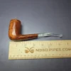 Savinelli De Luxe Milano 130 KS Smooth Stack Estate Briar Pipe, Unsmoked - Image 9