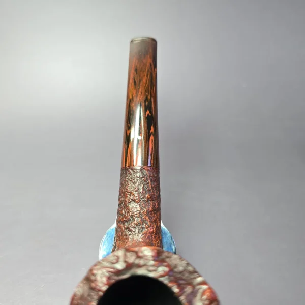 Dunhill 2000 Shilling XL Sandblasted Freehand Estate Briar Pipe, English Estates - Image 9