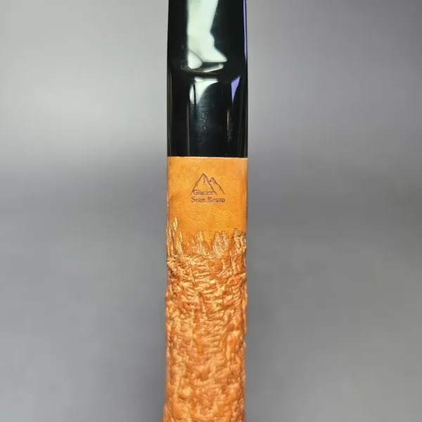 Sean Reum Glacier Rusticated Lumberman Estate Briar Pipe, American Estates - Image 9