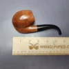 Ed Burak Connoisseur Smooth Oom Paul Estate Briar Pipe, American Estates - Image 9