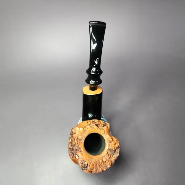 Nording Smooth Fluted Freehand Estate Briar Pipe, Unsmoked - Image 9