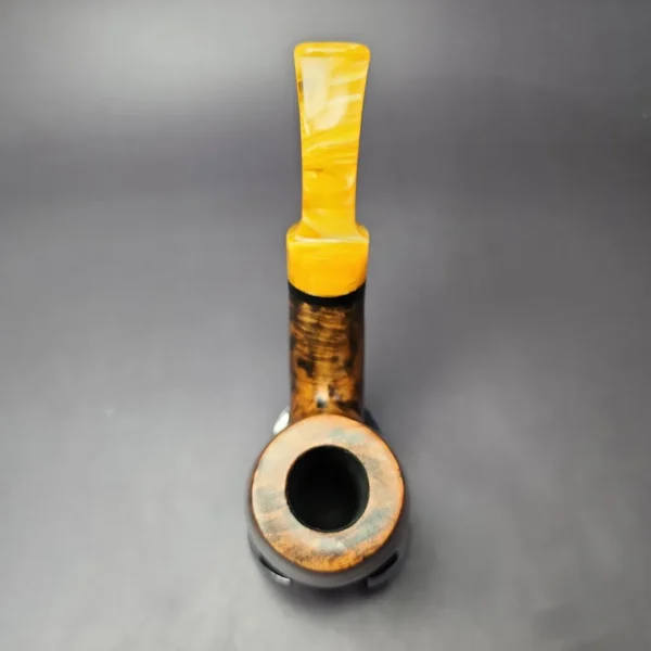 Nording A XL Smooth Bent Billiard Estate Briar Pipe, Unsmoked - Image 9