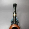 Brebbia Gemma 882 Sandblasted Rhodesian Estate Briar Pipe, Italian Estates - Image 9