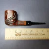 Kaywoodie Oversize XL Rusticated Panel Estate Briar Pipe, American Estates - Image 9