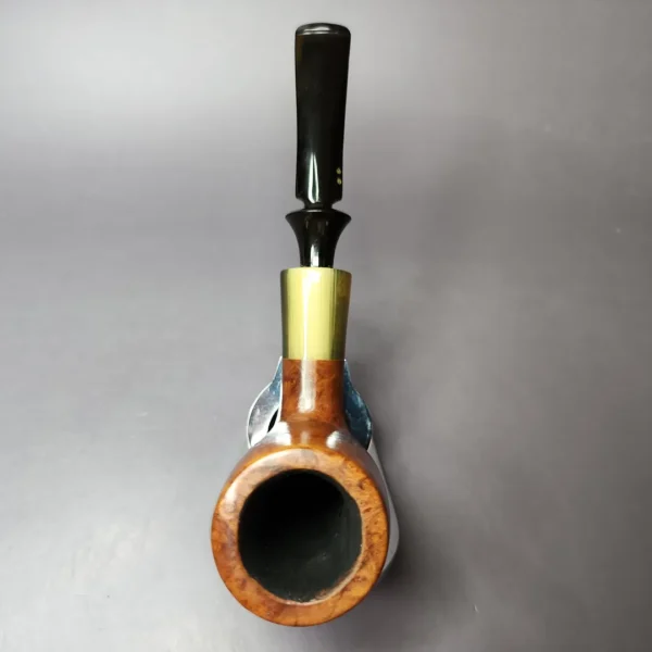 Savinelli Nonpareil 9111 Smooth Billiard Estate Briar Pipe, Italian Estates - Image 9
