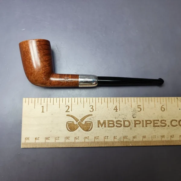 WDC Sterling Hand Made Smooth Army Mount Dublin Estate Briar Pipe, American Estates - Image 9