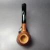 Chacom Flame Grain 871 Sandblasted Author Estate Briar Pipe, Unsmoked - Image 9