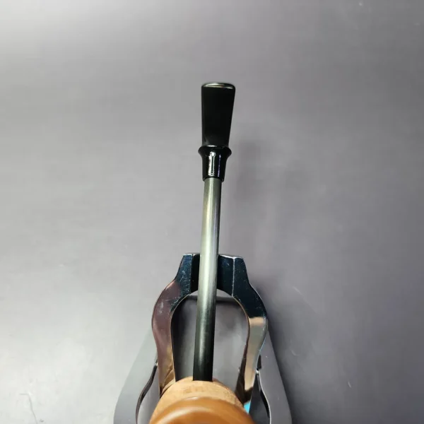 Eltang Basic by Tom Eltang Rusticated Poker Estate Briar Pipe, Unsmoked - Image 9