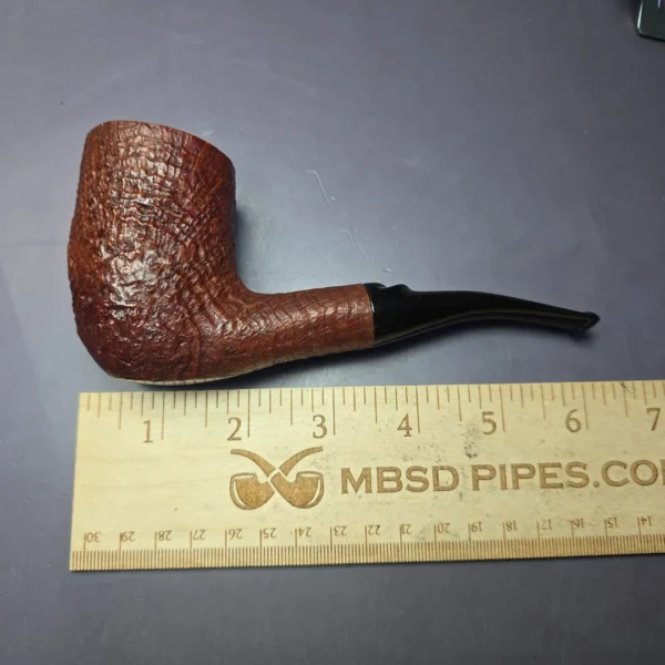 Savinelli Autograph 5 Sandblasted Freehand Estate Briar Pipe, Italian Estates - Image 9