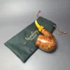 Nording B XL Smooth Bent Billiard Estate Briar Pipe, Unsmoked - Image 9