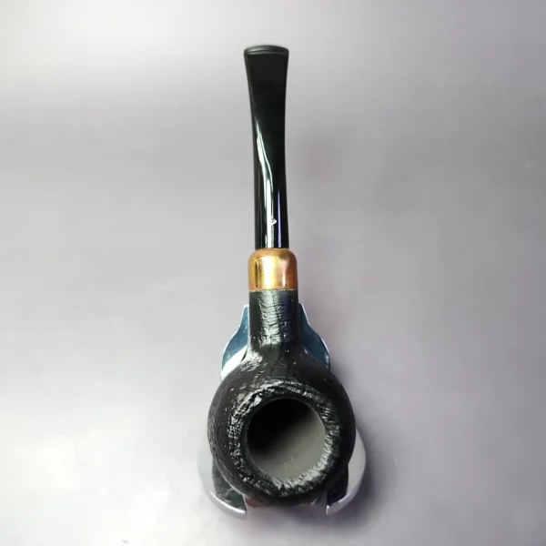 4th Generation Klassisk 406 Sandblasted Prince Estate Briar Pipe, Unsmoked - Image 9