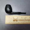 Proxima by Piero Vitale Black Sandblasted Egg Briar Pipe, New - Image 9