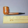 James Upshall Grade A Grp 6 Smooth Hex Shank Canadian Estate Briar Pipe, Unsmoked - Image 9