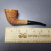 Kaywoodie Natural Burl Rusticated Zulu Estate Briar Pipe, American Estates - Image 9