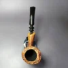 Soren Partially Sandblasted Freehand Estate Briar Pipe, Danish Estates - Image 9