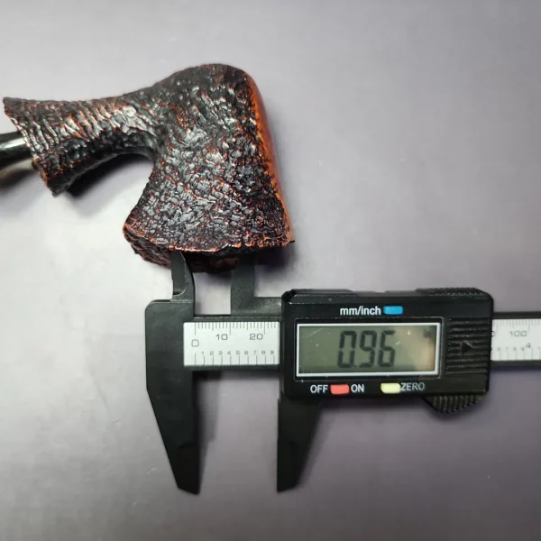 Savinelli Autograph 4 Partially Sandblasted Freehand Estate Briar Pipe, Italian Estates - Image 10