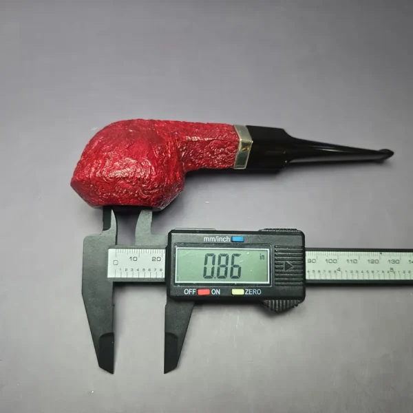 Dunhill 2008 Ruby Bark 5217 Squat Bulldog Estate Briar Pipe, English Estates - Image 10